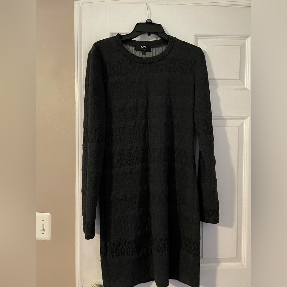ABS dress. Large. Dark grey.